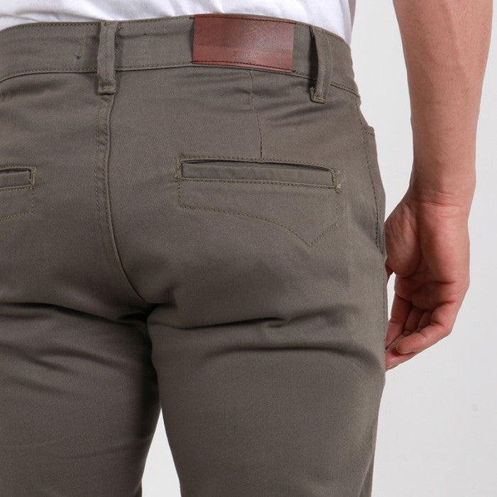 63-93 OLIVE Celana Panjang Chinos Pria - Chino Man Edwin Jeans