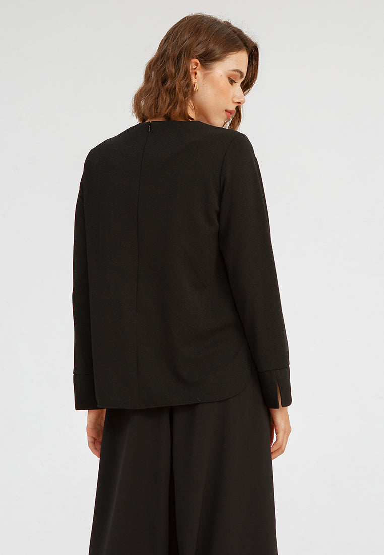 Marc Blouse - JET BLACK